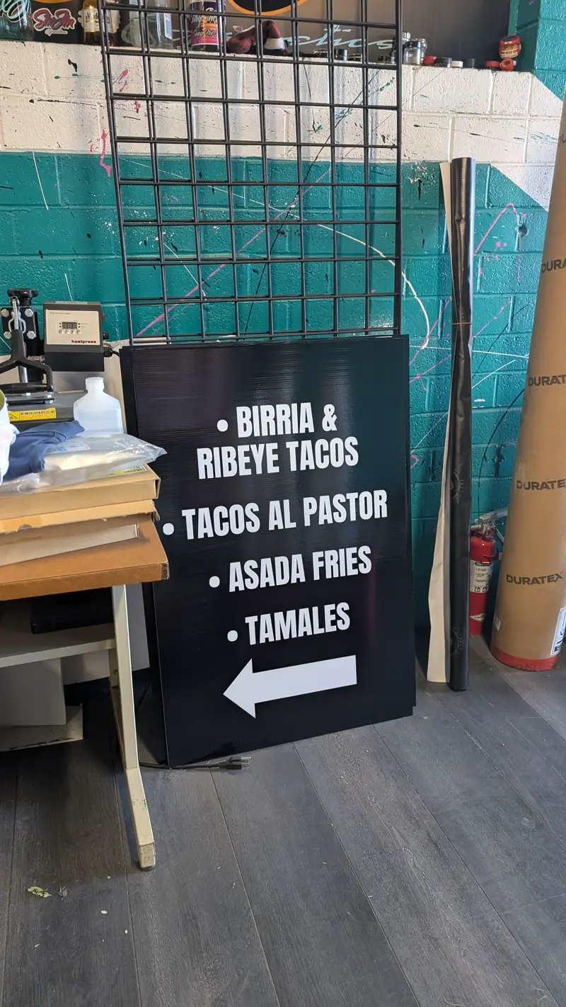 A-Frame Signs Preview