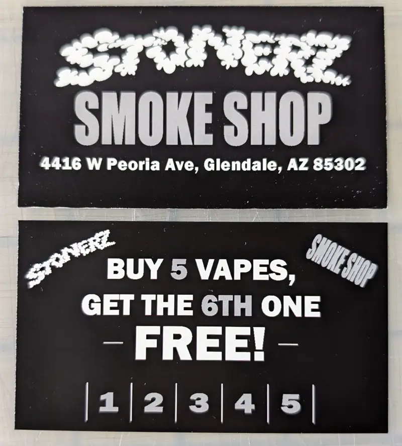 Custom Loyalty Cards Preview